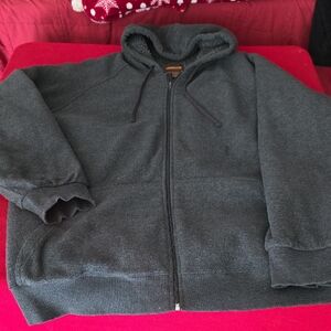 Avia Men's Charcoal Zip-Up Sweater